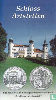 Österreich 10 Euro 2004 (special UNC) "Artstetten Castle" - Bild 3