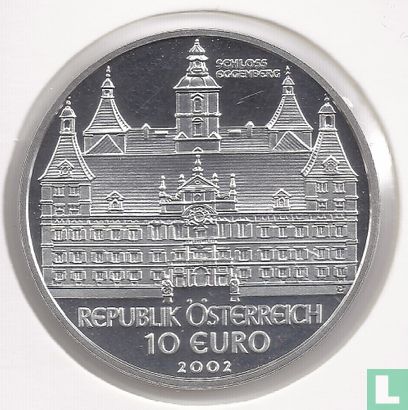 Austria 10 euro 2002 (PROOF) "Eggenberg Castle" - Image 1