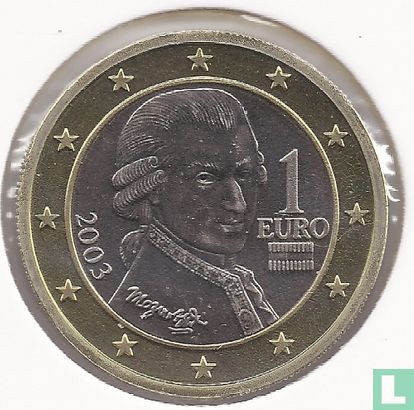 Austria 1 euro 2003 - Image 1