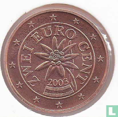 Autriche 2 cent 2003 - Image 1