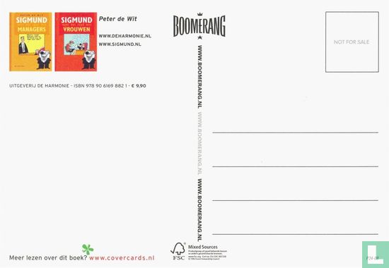 B080498 - Covercards: Peter De Wit "Sigmund weet wel raad met kinderen" - Image 2