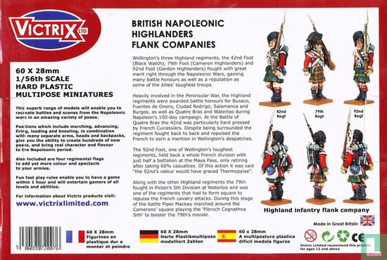 Britse Hooglanders Flank Companies - Afbeelding 2
