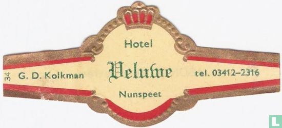 Hotel Veluwe Nunspeet - G.D. Kolkman - tel. 03412-2316 - Afbeelding 1
