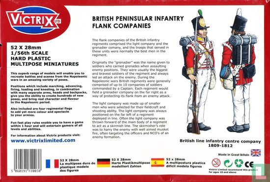 Britse Schiereiland Infanterie Flank Companies - Afbeelding 2