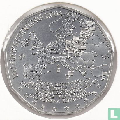 Autriche 5 euro 2004 "Enlargement of the European Union" - Image 1
