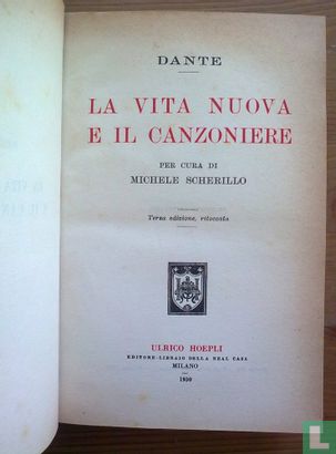 La Vita Nuova et il Canzoniere - Afbeelding 3