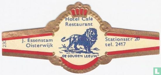Hotel Café Restaurant De Gouden Leeuw - J. Essenstam Oisterwijk - Stationsstr. 20 tel. 2417 - Afbeelding 1