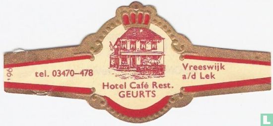 Hotel Café Rest. Geurts - tel. 03470-478 - Vreeswijk a/d Lek - Afbeelding 1