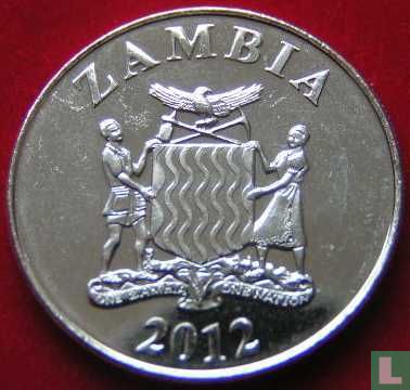 Zambie 1 kwacha 2012 - Image 1