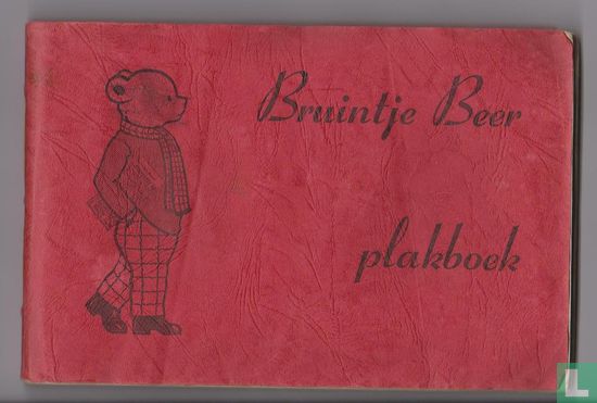 Bruintje Beer plakboek rood - Image 1