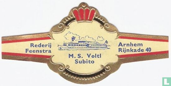 M.S. Voltl Subito-shipping company F-Arnhem rijnkade 40 - Image 1