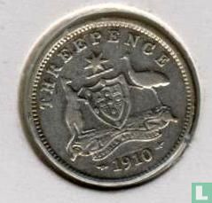 Australia 3 pence 1910 - Image 1