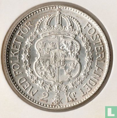 Zweden 2 kronor 1936 - Afbeelding 2