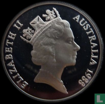 Australië 10 dollars 1988 (PROOF) "200th anniversary of the arrival of the First Fleet" - Afbeelding 1