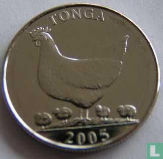 Tonga 5 Seniti 2005 (Kupfer-Nickel) "FAO - World Food Day" - Bild 1