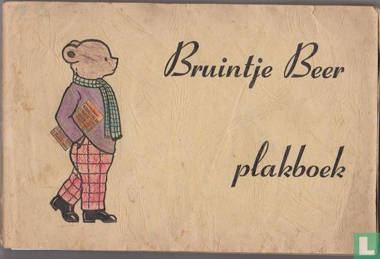 Bruintje Beer plakboek geel - Image 1