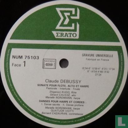 Debussy: Les 3 sonates / Danses sacrée & profane - Image 3