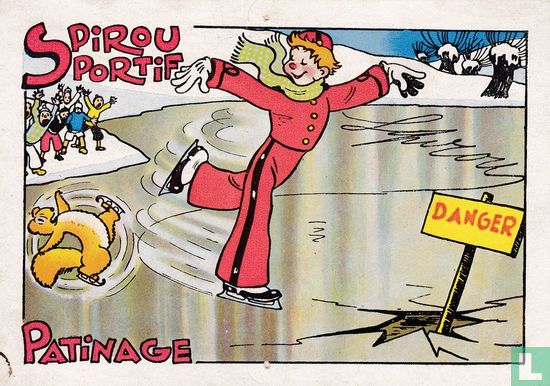 Patinage - Spirou sportif b - Afbeelding 1
