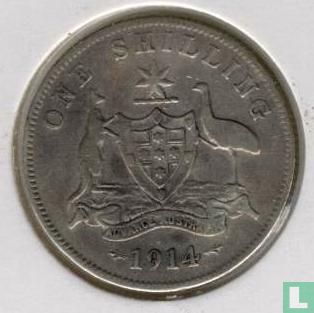 Australia 1 Shilling 1914 - Image 1