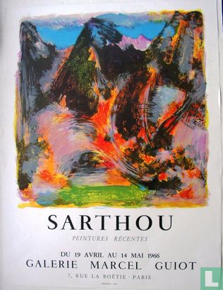 'Sarthou'  Peintures récentes