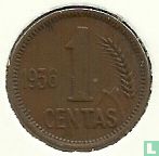 Litauen 1 Centas 1936 - Bild 1