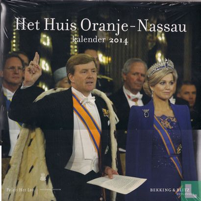 Het Huis Oranje - Nassau  kalender 2014 - Afbeelding 1