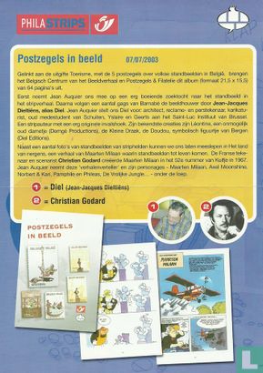 Phila strips: Maarten Milaan - Postzegels in beeld - Afbeelding 1