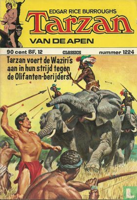 Tarzan voert de Waziri's aan in hun strijd tegen de olifanten-berijders! - Image 1