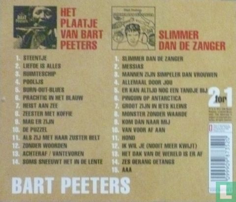 Het plaatje van Bart Peeters & Slimmer dan de zanger - Afbeelding 2