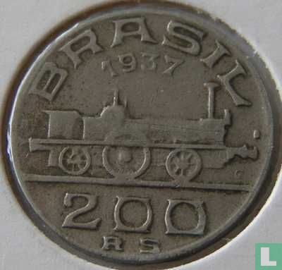 Brazilië 200 réis 1937 - Afbeelding 1