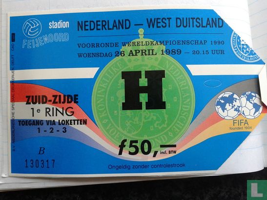 19890426 Nederland - West-Duitsland
