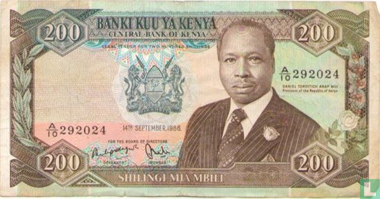 Kenia 200 shilling - Afbeelding 1