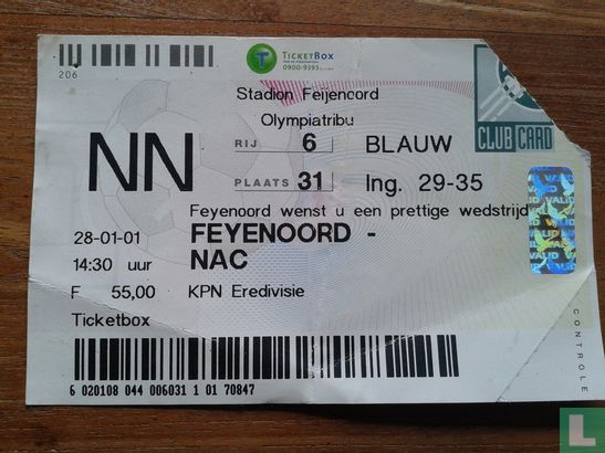 20010128 Feyenoord - NAC