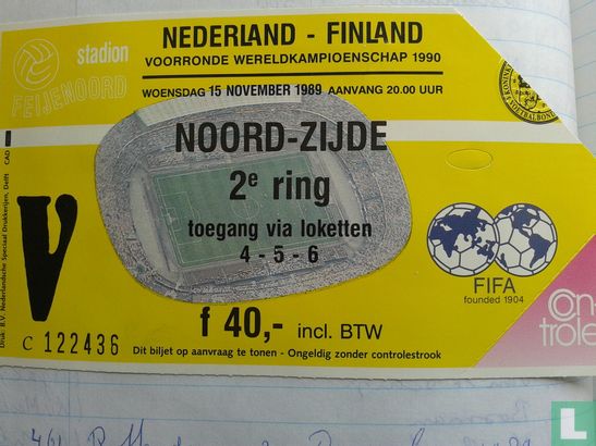 19891115 Nederland - Finland