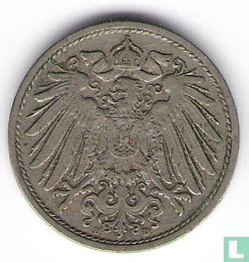 Empire allemand 10 pfennig 1906 (D) - Image 2