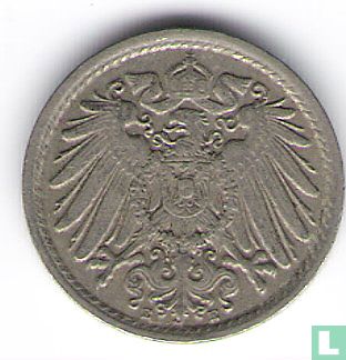 Empire allemand 5 pfennig 1914 (E) - Image 2
