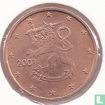 Finland 1 cent 2001 - Afbeelding 1