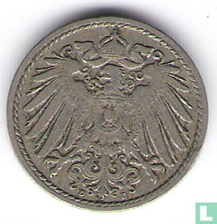 Duitse Rijk 5 pfennig 1900 (D) - Afbeelding 2