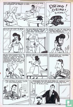 Hubert Fox-Freddy Risquetout-original page 40-1956