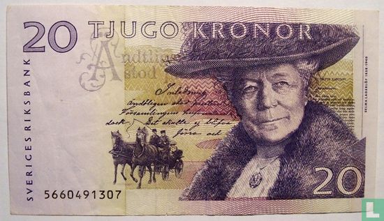 Zweden 20 Kronor 2005 - Afbeelding 1