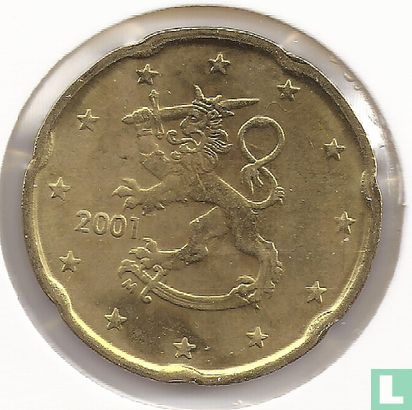 Finland 20 cent 2001 - Afbeelding 1