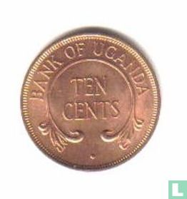 Ouganda 10 cents 1968 - Image 2