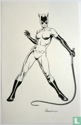 Cat Woman DC licensing art 