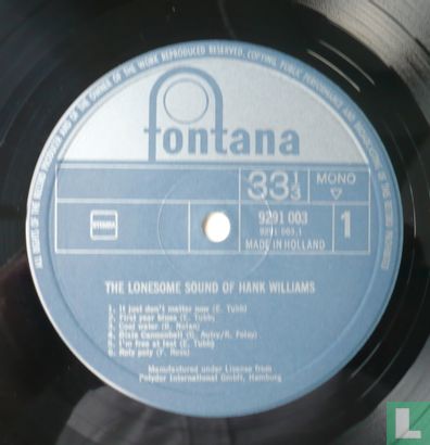 The Lonesome Sound of Hank Williams - Afbeelding 3