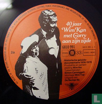 40 jaar Wim Kan met Corry aan zijn zijde 2 - Bild 3