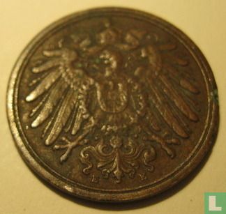 German Empire 1 pfennig 1912 (E) - Image 2