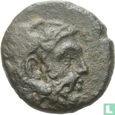 Bronzen AE(21mm) Pilip V, 220 - 179 v. Chr - Afbeelding 1