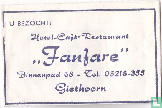Hotel Café Restaurant "Fanfare"  - Bild 1