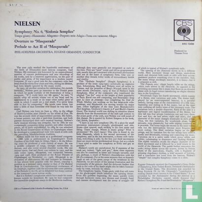 Nielsen: Symphony no.6 "Synfonia semplice" - Image 2