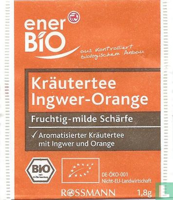 Kräutertee Ingwer-Orange - Afbeelding 1
